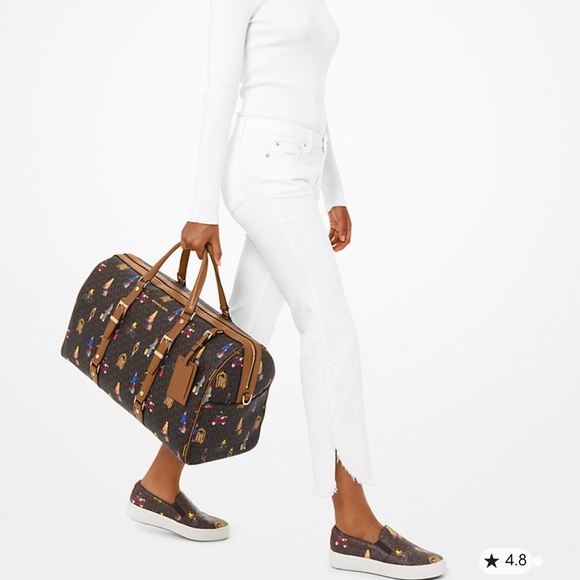 Michael Kors Bedford Travel Extra-Large Jet Set Girls Weekender Bag - Picture 4 of 6